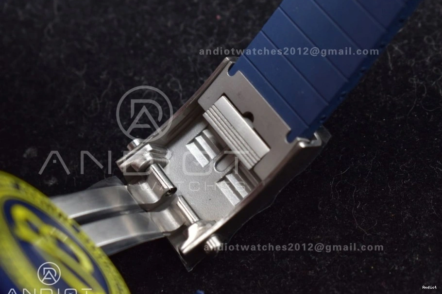 SuperOcean 1:1 Edition on Rubber 42 SS Strap Dial Best BLSF Blue A2824 Blue Automatic 0424